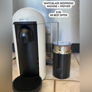 COPY - Nespresso machine with frother